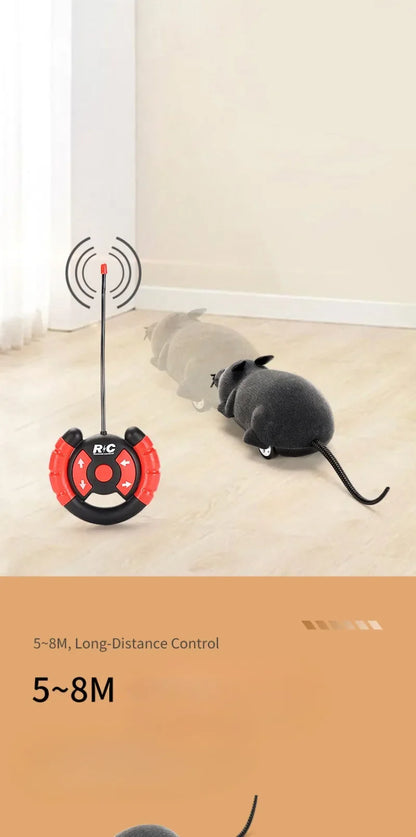 Remote Control Robot Mouse Cat Toy - detail