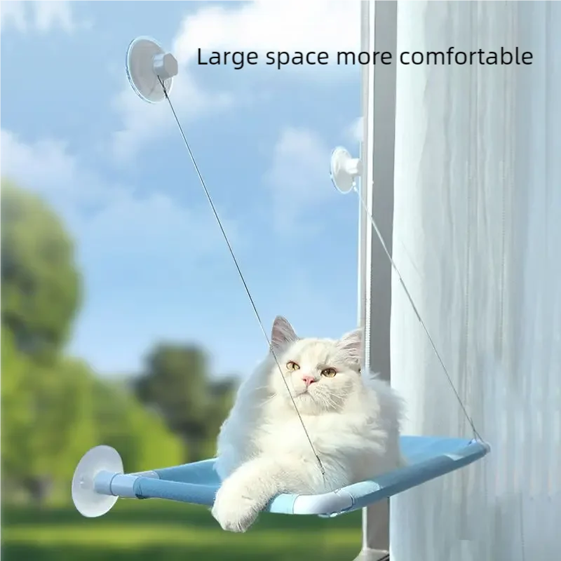Cat Window Hammock with Suction Cups (Holds 20kg) - lifestyle