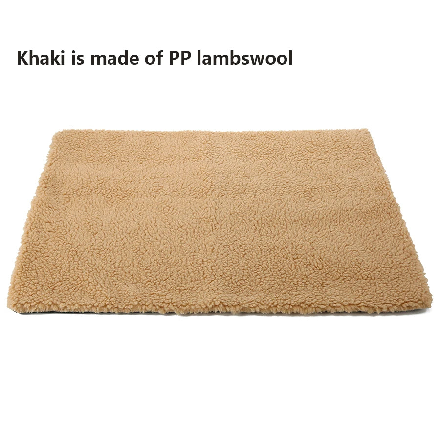 Self-Heating Pet Mat for Cats and Small Dogs - khaki / XL