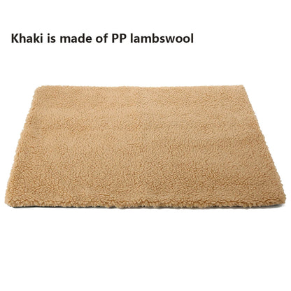 Self-Heating Pet Mat for Cats and Small Dogs - khaki / XL