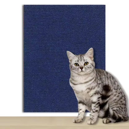Self-Adhesive Cat Scratcher Sofa Protector - Dark Blue / 40X200CM
