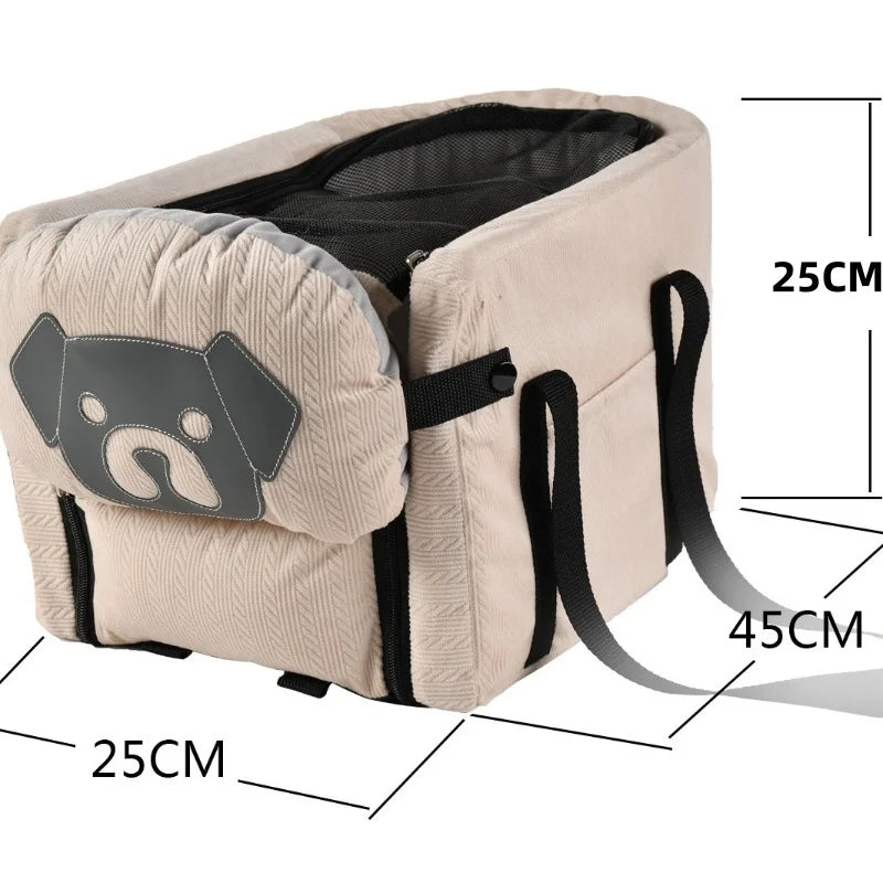 Foldable Dog Car Seat Cover and Travel Hammock - view 13