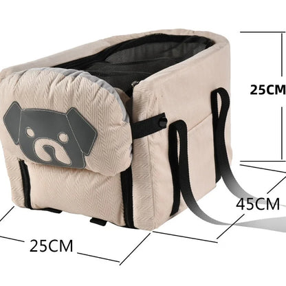 Foldable Dog Car Seat Cover and Travel Hammock - view 13