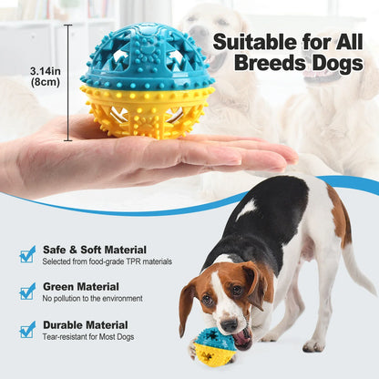 Treat-Dispensing Sound Ball for Dog Chewing - lifestyle