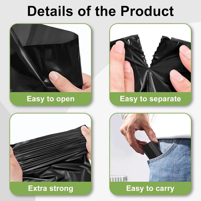Biodegradable Leak-Proof Dog Poop Bags for Walks - detail