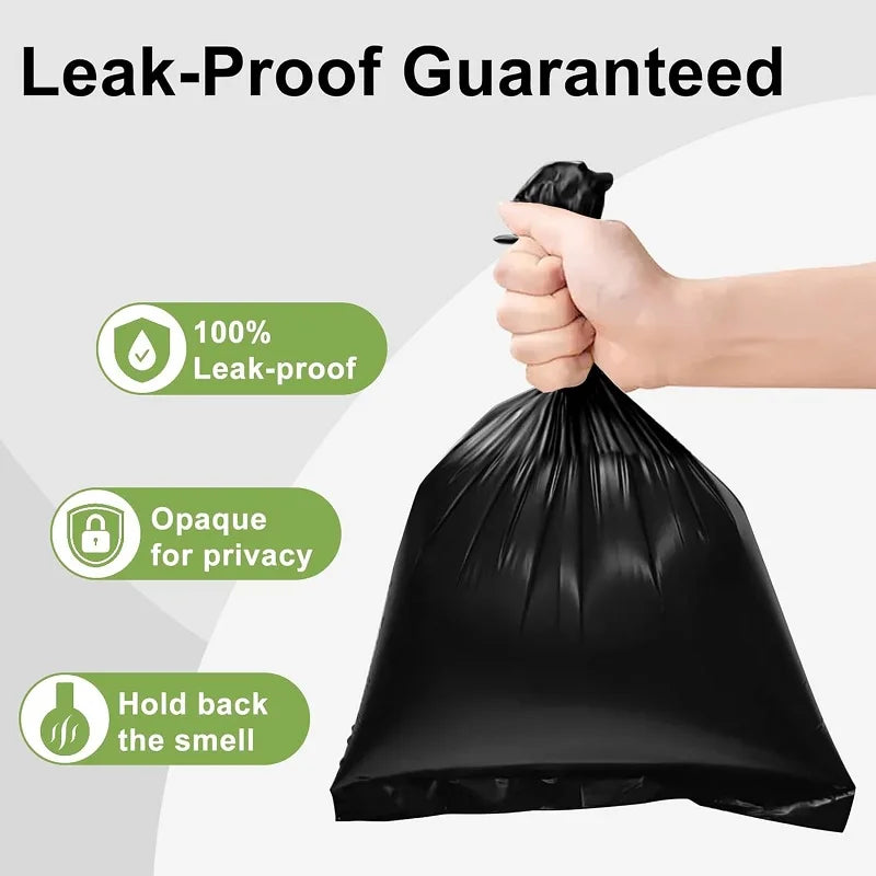 Biodegradable Leak-Proof Dog Poop Bags for Walks - in use