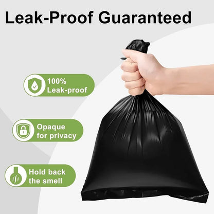 Biodegradable Leak-Proof Dog Poop Bags for Walks - in use