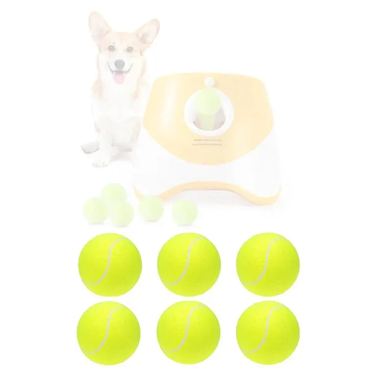 2-Inch Tennis Balls for Dogs (12 Pack, Launcher Compatible) - detail