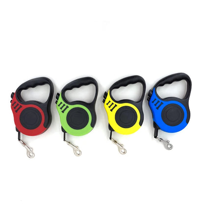 Retractable Dog Leash (3m or 5m) for Small to Medium Pets - from above