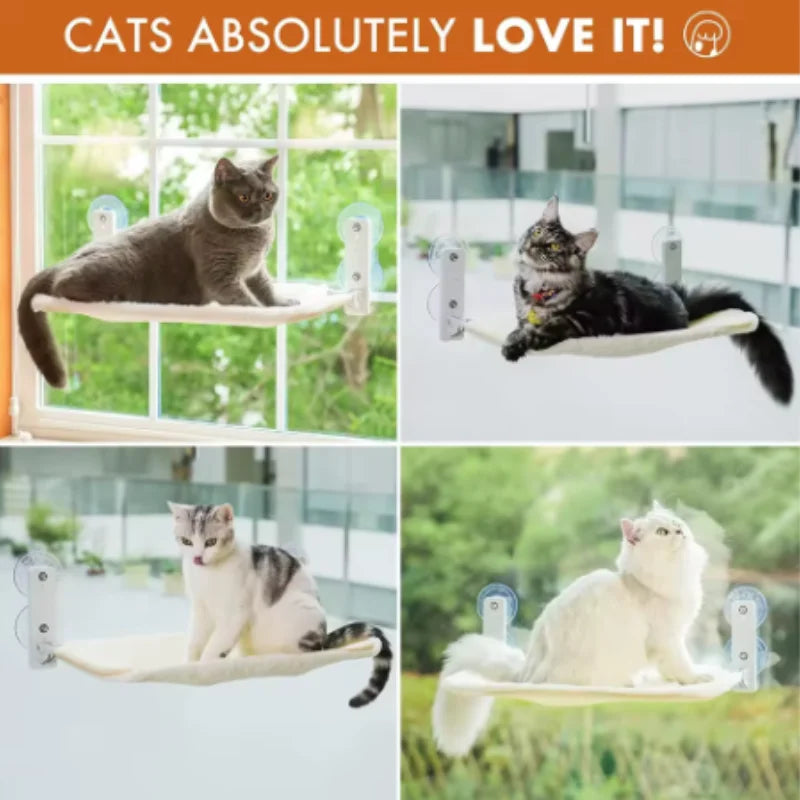 Cat Window Hammock with Suction Cups (Holds 20kg) - view 24