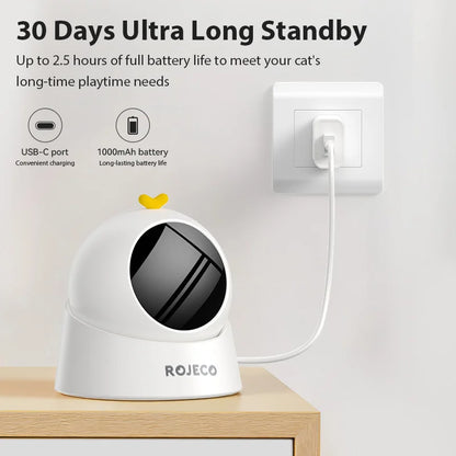 Automatic 360 Degree Laser Cat Toy - detail