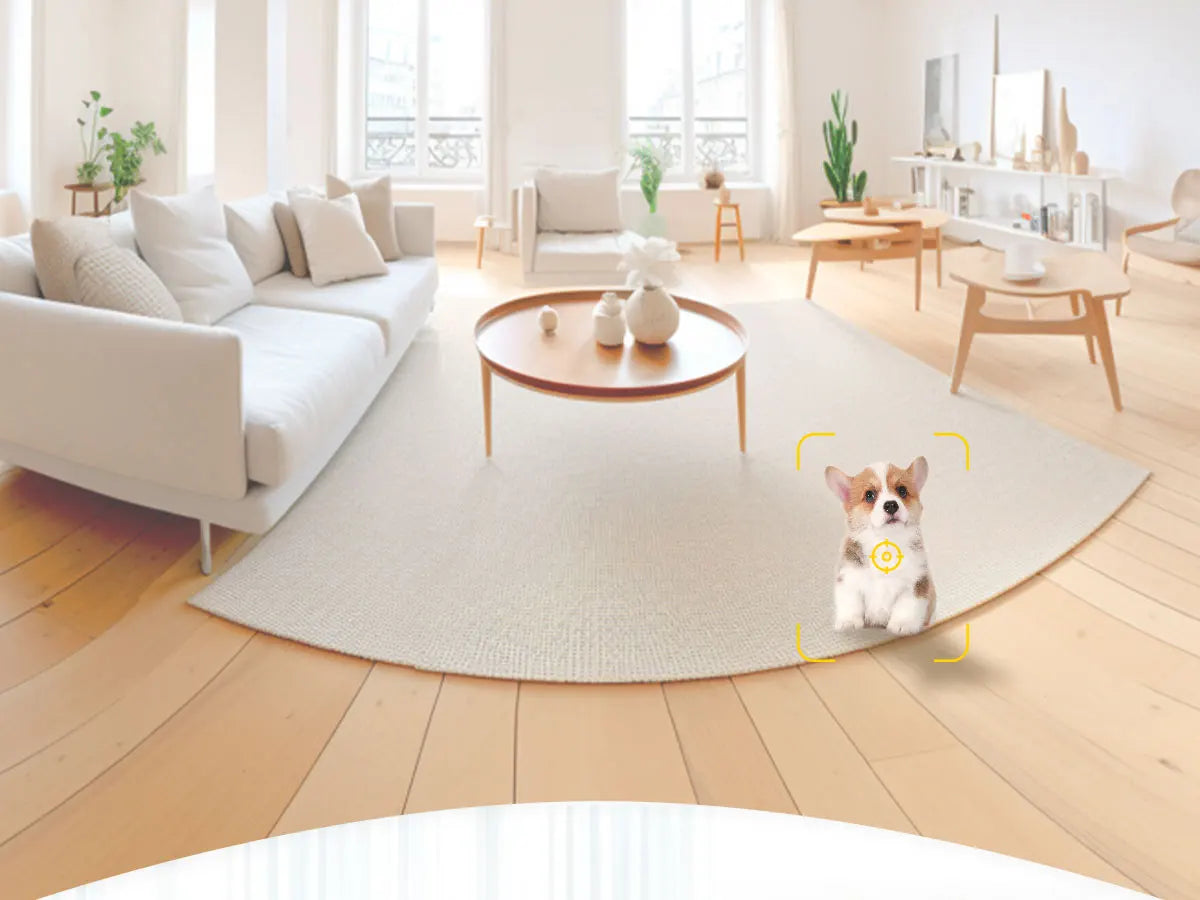 2K Pet Camera with WiFi App, 360 Pan-Tilt and 2-Way Audio - feature view