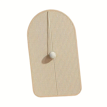Sisal Cat Scratching Pad with Attached Toy - detail