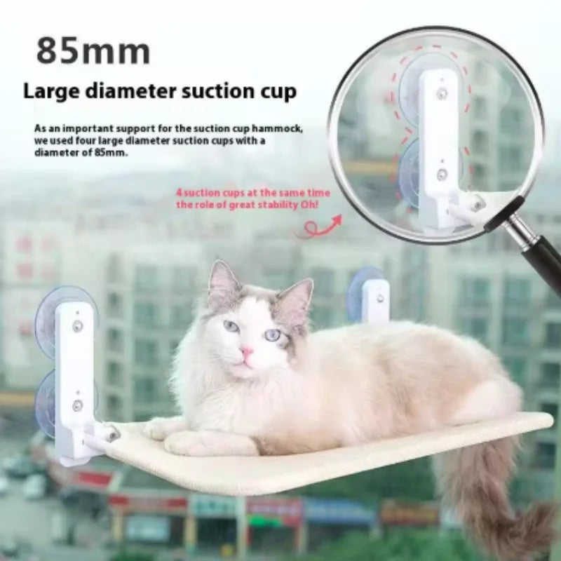 Cat Window Hammock with Suction Cups (Holds 20kg) - view 19