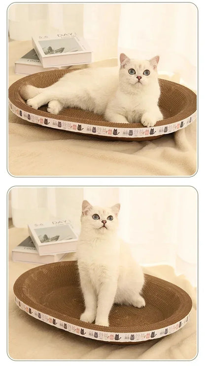 Corrugated Cardboard Cat Scratcher and Bed - view 13