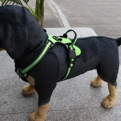 Adjustable No-Pull Reflective Dog Harness - view 11