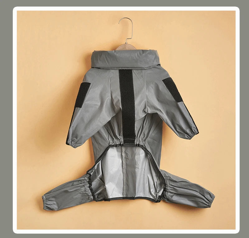 Reflective Sun-Protective Dog Raincoat Jumpsuit - view 15