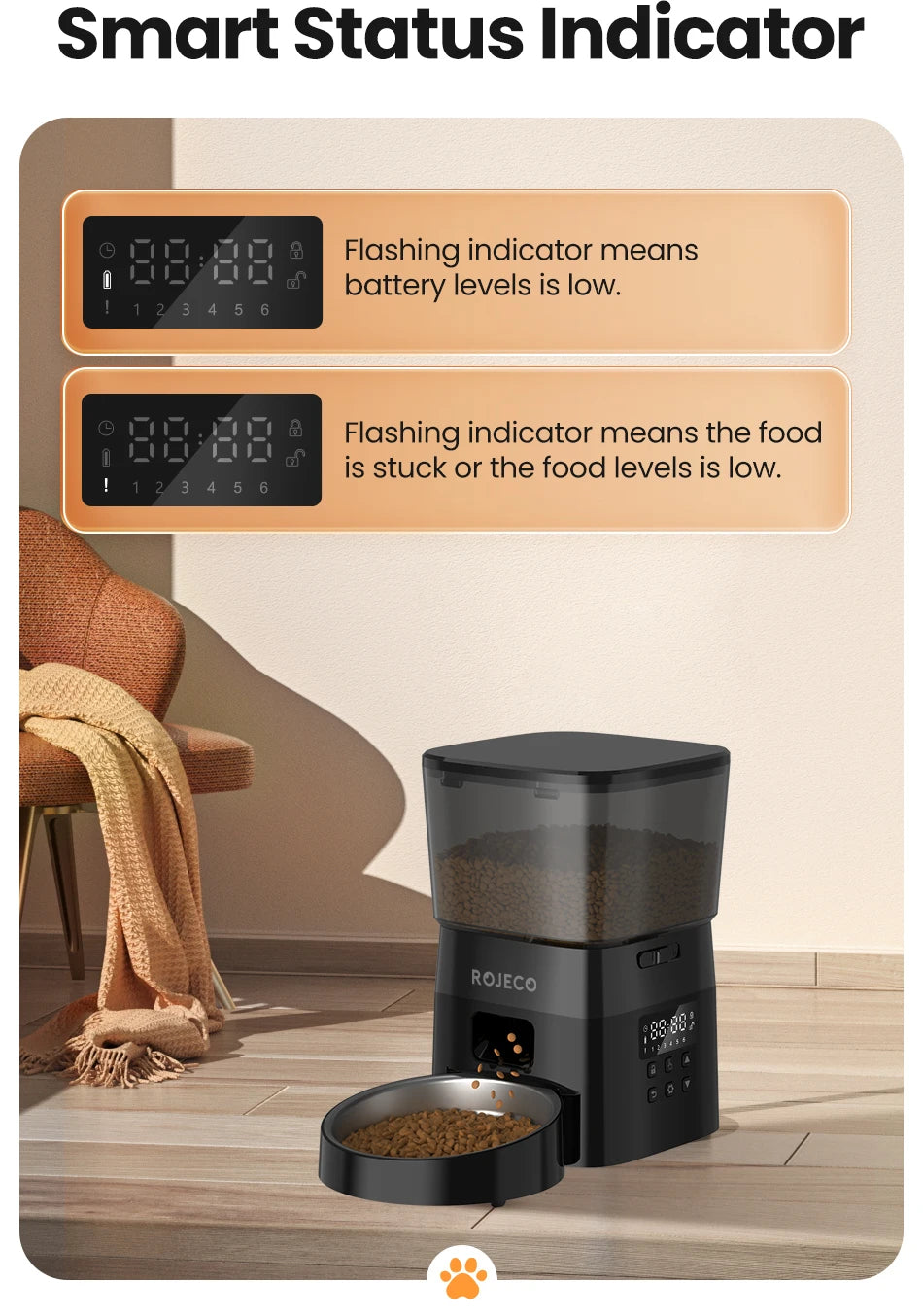 Automatic Pet Food Dispenser for Cats and Dogs - view 14