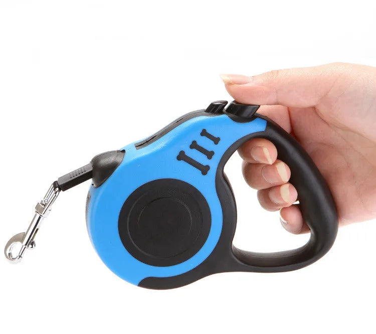 Retractable Dog Leash (3m or 5m) for Small to Medium Pets - alternate angle