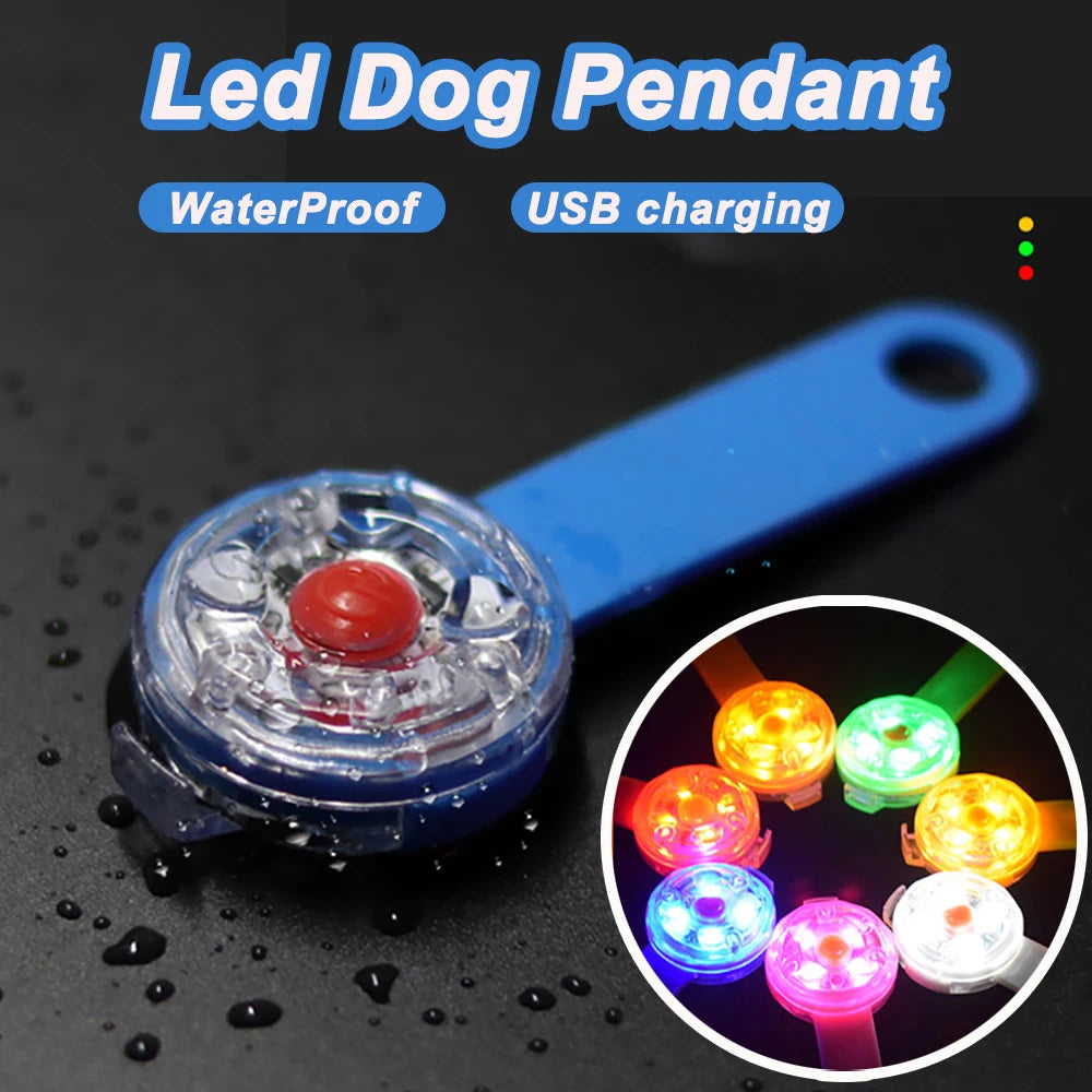 LED Waterproof Pet Collar Safety Light