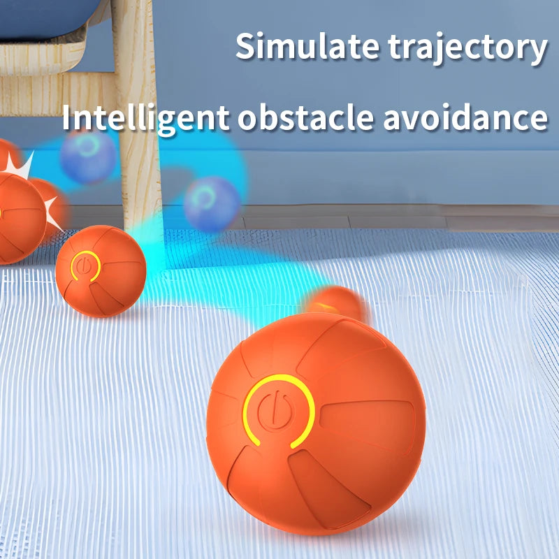 USB Rechargeable Smart Rolling Dog Ball - view 31