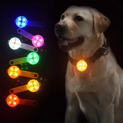 LED Waterproof Pet Collar Safety Light - side view