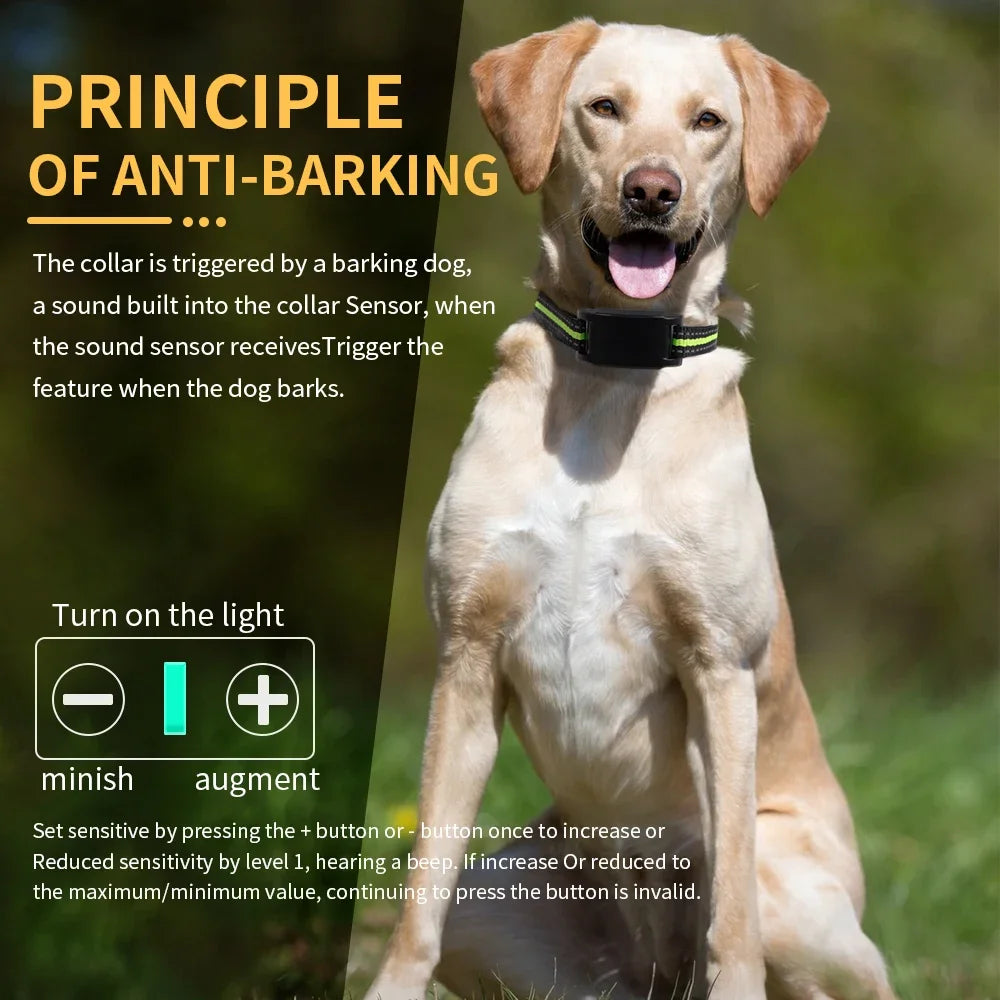 Rechargeable Anti-Bark Dog Training Collar - view 11