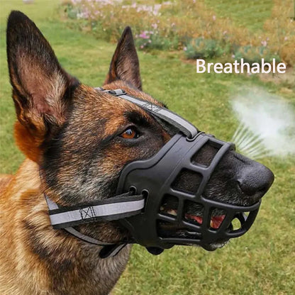Breathable Anti-Barking Muzzle for Medium and Large Dogs