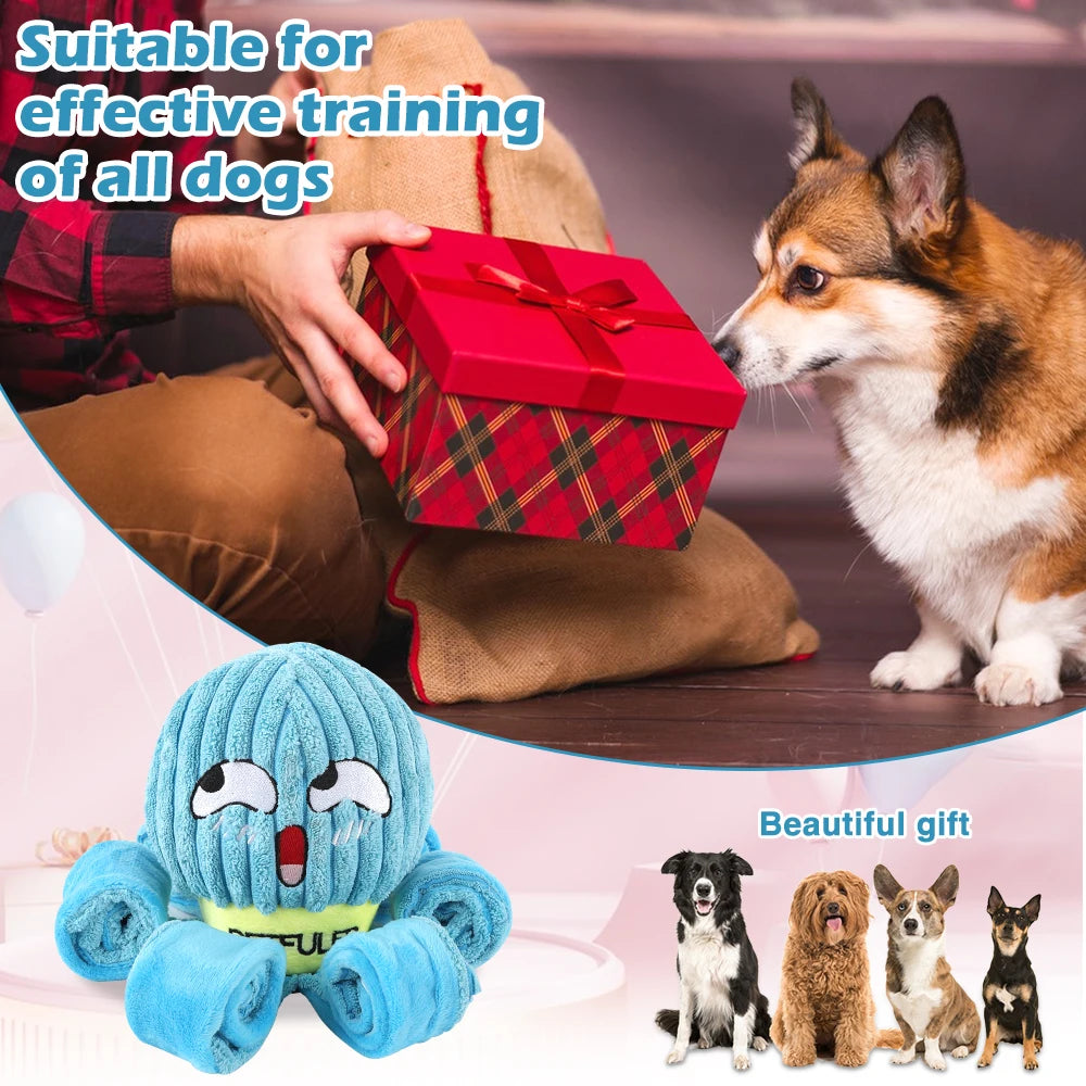 Octopus Snuffle Dog Toy for Slow Eating - detail
