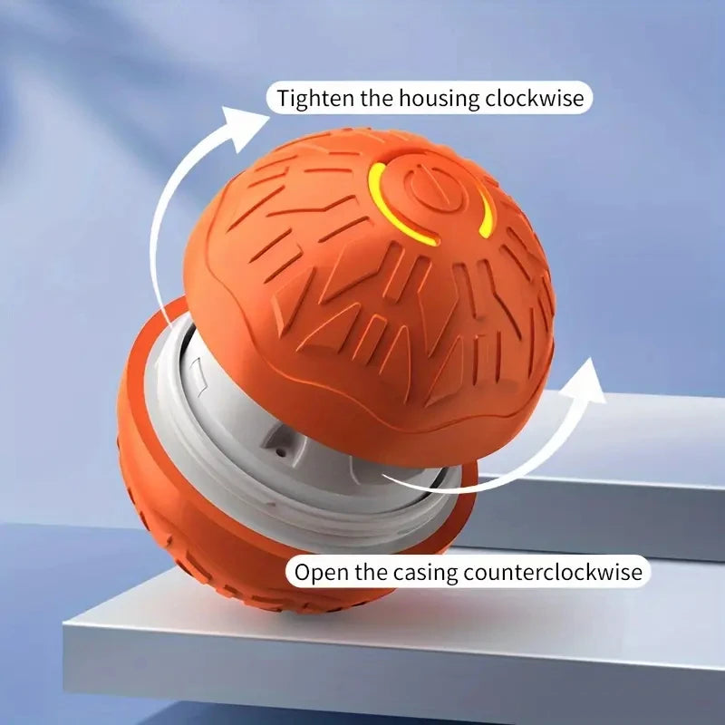 USB Rechargeable Smart Rolling Dog Ball - view 25