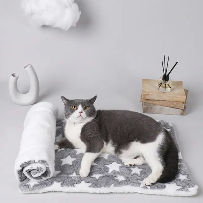 Flannel Pet Sleeping Mat and Sofa Cushion for Dogs and Cats
